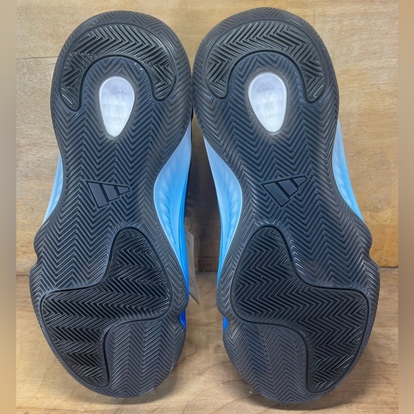 NEW Adidas Adizero Select Team Mens Size 8 Basketball Shoes Sneakers Blue/Black - Picture 8 of 9